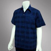 ราคา SR SH07 เสื้อม่อฮ่อม กัดลายสก็อต เนื้อม่อฮ่อมเกรด A (9589138013)