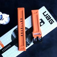 ราคา Suitable For UAG Silicone Watch Band Strap Samsung Galaxy 3 4 Huawei GT2 3 42Mm 46Mm 20Mm 22Mm 0413 (19811068993)