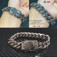 ราคา สร้อยข้อมือ harley davidson โซ่ข้อมือ ข้อมือโซ่ กำไลโซ่ โซ่สแตนเลส ข้อมือเลส เลสข้อมือ ของแท้ สแตนเลสแท้316L (11718983588)