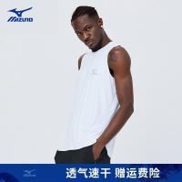 ราคา Mizuno ชุดกีฬาแห้งระบายอากาศเสื้อยืดแขนกุดความเร็ววิ่งเสื้อผ้าออกกำลังกายระบายอากาศเสื้อยืดเสื้อกล้ามบาสเกตบอลที่มีแขนสั้น (16459942877)