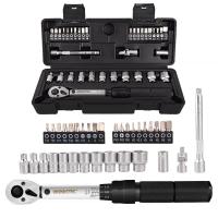 ราคา 2 20Nm 1 4 Preset Torque Wrench Socket Bit Combination 35 in 1 Household Sets Multipurpose Utility Tool Kit Toolbox Hand Tool Sets Bicycle Fix (18672162631)