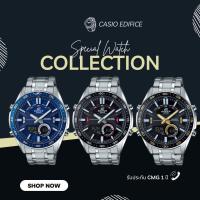 ราคา ของแท้ Casio edifice อะนาล็อก ดิจิตอลตระกูลEFV C100D รับประกันCMG 1 ปี (17894331331)
