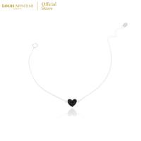 ราคา Louis Montini Jewelry Sterling Silver 925 Bracelet สร้อยข้อมือเงินแท้ 92 5 สร้อยข้อมือผู้หญิง รูป heart LJBL06 (17151567545)