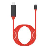 ราคา สาย USB 3 1 Type C to HDMI 2 0 ความยาว 2 เมตร สายต่อโทรศัพท์เข้าทีวี ต่อคอมเข้าทีวี hdmi android Type C to HDMI cable USB C to HDMI Video Adapter For Macbook Huawei P20 Pro Samsung Galaxy S9 S8 HDMI t