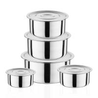 ราคา ชุดหม้อสแตนเลส ชุดหม้อ 5 ใบ ชุดหม้อต้มสแตนเลส หม้อแขกสแตนเลส ชุดหม้อแขก สแตนเลสอย่างดี แข็งแรง ทนทาน อายุการใช้งานยาวนาน Convincing (16139344766)