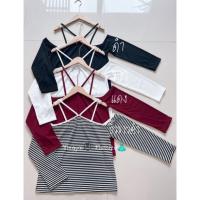 ราคา เสื้อแขนยาวสาวอวบ สายไขว้หลัง ผ้าไหมพรมร่องเนื้อนุ่ม สอบถามก่อนสั่งซื้อ (20512952562)