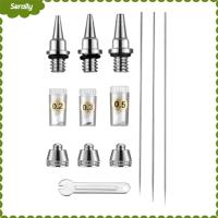 ราคา ชุดแอร์บรัช Rodeo Moon อะไหล่เปลี่ยนอะไหล่แอร์บรัชสำหรับหัวฉีดแปรงพ่นสีประแจขนาดเล็ก (20533766788)