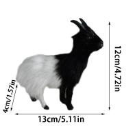 ราคา ของขวัญที่สร้างสรรค์จากแพะจำลองแกะสีดำแกะสีขาวน่ารักจำลองของเล่นตุ๊กตาแพะของขวัญคริสต์มาสอุปกรณ์ตกแต่งเครื่องเรือนอุปกรณ์ประกอบฉากการถ่ายภาพ (20861426883)