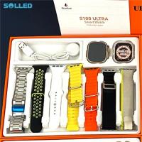 ราคา S100 Ultra Smart Watch Heart Rate Blood Oxygen Blood Pressure Sleep Monitor Sports Watch Waterproof Fitness Tracker (20931705670)