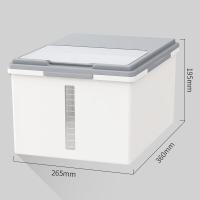 ราคา YEYA ถังเก็บข้าวที่ปิดสนิท20กก แป้งกันแมลงพลาสติกอาหารแมวอาหารสุนัขถังข้าวในครัวภาชนะข้าวที่ใช้ในครัวเรือนข้าวปั้น10กก (19805264563)