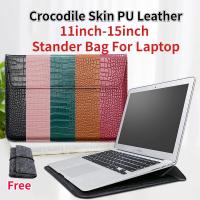 ราคา Meisb เคสมือถือหนังลายจระเข้เคสใส่โน๊ตบุ๊คสำหรับ Macbook Air 13นิ้ว 13นิ้ว 15นิ้วเคสสำหรับ13เคส Pro 13 Retina 13 Macbook Pro 15 Retina 15 Pro 14 Macbook Air 11เคส5สีหนังจระเข้กระเป๋าคลุมเคสหนัง PU อเน