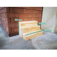 ราคา ชั้นวางของไม้สัก ชั้นวางของไม้ ชั้นวางของแบบขั้นบันได ชั้นวางของแบบขั้นบันไดไม้ (6758080071)