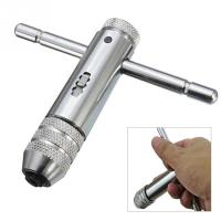 ราคา T Handle ประแจด้ามจับดอกต๊าปประแจปรับได้ประแจ M3 M8เครื่องกัดเกลียวในสกรูทรงเลขาคณิตสกรูเครื่องมือช่างสำหรับเครื่องคว้านก๊อก (19818915366)