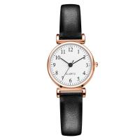 ราคา นาฬิกาข้อมือควอทซ์ หน้าปัดขนาดเล็ก สายหนัง สําหรับผู้หญิง (16369865539)