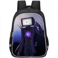 ราคา Titan Speakman กระเป๋าเป้สะพายหลังสำหรับเด็ก Skibidi กล้อง Man กระเป๋าเป้สะพายหลัง Titan Man ผู้หญิง Pencial กระเป๋า CameraMan Pencial กระเป๋าสำหรับนักเรียน (20662741423)