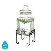 ราคา ลดล้างสต๊อก โถน้ำมีก๊อกพร้อมขาตั้ง KASSA HOME รุ่น 6291A ขนาด 4 8 ลิตร สีใส ECO ลดทั้งร้าน (19377788139)