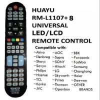 ราคา RM L1107 X Universal LED LCD Remote Control with Media Play and 3D Buttons For Majority Brands (19543654129)