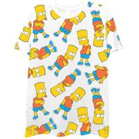 ราคา The Simpsons Mens Bart Simpson Classic Shirt Homer Bart Lisa Tee Allover T Shirt (19999097346)