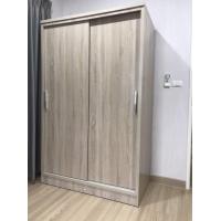 ราคา ตู้เสื้อผ้าบานเลื่อนราว 2 ชั้น 120ซม จัดส่งในเขตกรุงเทพฯและปริมณฑล (17178049527)