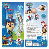 ราคา Max1 24 รุ่น PAW Patrol ของเล่น นาฬิกาฉายภาพสำหรับเด็ก Kids Watch Cartoon 3D Projection Projector ของขวัญสำหรับเด็ก (14176179909)