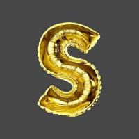 ราคา ตัวรีดติดเสื้ออักษร A Z ฟ้อนต์ลูกโป่งสีทอง รีดง่ายรีดติดทุกเนื้อผ้า (16695688189)