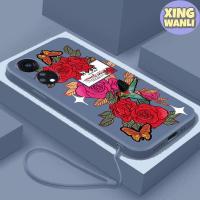 ราคา RR ลายดอกกุหลาบดีไซน์ OPPO Reno 8T 5G เคสครอบโทรศัพท์ (21185926466)