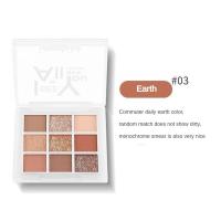 ราคา Lorzi Laneila แผ่นปิดตาสีลูกอมพาเลทอายแชโดว์10สีกันน้ำกันเหงื่อ Pearlescent ด้านติดทนนานไม่แต่งหน้า (21101785007)