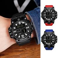ราคา Jam Tangan Elektronik พร้อมสายสีทึบสบายและสายนาฬิกาซิลิโคนอเนกประสงค์กลางแจ้งนาฬิกากีฬาสายทนทานเหมาะสำหรับการวิ่งผู้ชายผู้หญิงนักเรียนผู้ซื้อ (20922134562)