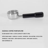 ราคา 58MM Coffee Bottomless Portafilter For GAGGIA Replacement StainlessSteel Filter Basket Coffee Machine Accessories Barista Tool (18812957211)