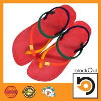 ราคา BlackOut ToeloopSlingback รองเท้าแตะ คีบโป้งรัดส้น พื้นแดง (1230692493)