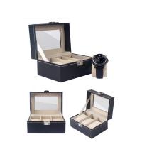 ราคา พร้อมส่ง กล่องนาฬิกา กล่องเก็บนาฬิกา กล่องใส่นาฬิกาข้อมือ กล่องใส่นาฬิกา Leather Watch Box สีดำ 3เรือน 6เรือน 10เรือน 12เรือน 20เรือน 24เรือน Watch Box (18200301377)
