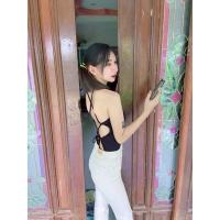 ราคา Catriona Shop สายเดี่ยวไขว้หลัง ผูกเองได้จ้าผ้าเรย่อนเนื้อดีมากกก เนื้อผ้าคือแพงมากค่า รุ่น สายเดี่ยวไขว้หลัง 104 (15550967766)