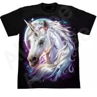 ราคา Rock chang T shirt เสื้อยืดลายม้ายูนิคอร์น men women t shirt (19340866799)