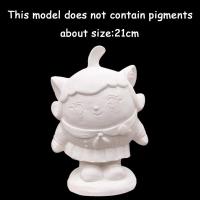 ราคา Rex TT ศิลปะเด็ก DIY ไวนิลตกไม่แตกเซรามิกสีขาวปูนปลาสเตอร์ของเล่นทาสีตุ๊กตาระบายสีตุ๊กตากราฟฟิตี (20009032136)