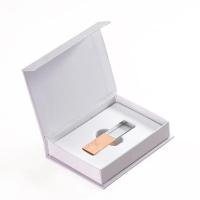 ราคา JASTER Wooden Crystal High Speed USB Flash Drives 128GB White Paper Box with Designs Memory Stick 64GB 1pcs Free Custom Logo Pen drive Pattern USB Stick 32GB 3D Laser Engraving External Storage 16GB P
