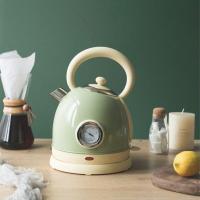 ราคา MM กาต้มน้ำไฟฟ้า กา Nordic กา Vintage Style กาน้ำร้อน สไตล์วินเทจ รูปทรงโบราณ สีเขียว สีครีม ของแท้100 (7114422526)