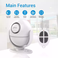 ราคา สัญญาณกันขโมย ติ๊งต่อง 2 in 1 พร้อมรีโมทควบคุมไร้สาย เครื่องกันขโมย ป้องกันขโมยแบบอินฟาเรส (4728082667)