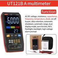 ราคา UNI T UT121B สมาร์ท มัลติมิเตอร์ ดิจิตอล Smart Multimiter โอมมิเตอร์ จอใหญ่ ของแท้ ส่งด่วน ส่งไว (18891928818)