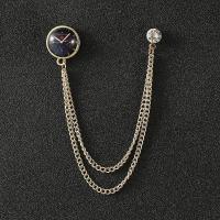 ราคา เข็มกลัดเจ้าอารมณ์รูปมงกุฎสีทองชุดโซ่สไตล์เกาหลีเข็มกลัดนกอินทรีคริสตัลสีแดง (17168684457)