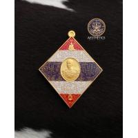 ราคา เหรียญกรมหลวงชุมพรเขตอุดมศักดิ์ เนื้อทองระฆัง ลงยาธงชาติ (8289204069)