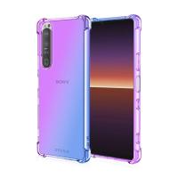 ราคา Case For Sony Xperia 1 iii 10 ii l5 l4 Case Double Color Transparent Soft TPU Casing Anti fall Gradient Mobile Case Phone Cover (12148065493)