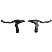 ราคา Zoom Mountain Road Bike Brake Lever Set Aluminum Alloy Bicycle Handle 4 Finger Left Right Without Bell V Brake Disc Brake (18559282414)