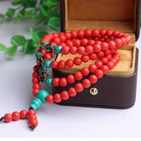 ราคา เทอร์ควอยซ์108 เม็ดข้อมือลูกปัดทิเบตตกแต่งวงกลมประคำสวดมนต์ (18528478322)