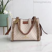 ราคา COD กระเป๋าสะพายหนัง Michael KorsMK New Ladies Large Chain Crossbody Bag (16541867828)
