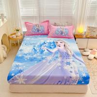 ราคา มิกกี้ผ้าปูที่นอนพอดีการ์ตูนมิกกี้ผ้าฝ้าย100 ชิ้นผ้าคลุมเตียงผ้าฝ้ายแช่แข็งคอตตอนชิ้นเดียวคลุมที่นอนเอลซ่า (19270165312)