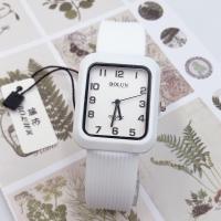 ราคา นาฬิกาผู้หญิง แบรนด์แท้ Bolun โบรัน สายยาง หน้าปัด 35 mm เหมาะสำหรับผู้หญิง (19661167354)