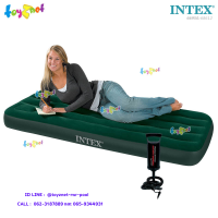 ราคา Intex ส่งฟรี ที่นอนเป่าลม 2 5 ฟุต จูเนียร์ ทวิน 0 76x1 91x0 22 ม ที่สูบลมด้วยเท้าในตัว รุ่น 66950 ที่สูบลม ดับเบิ้ลควิ๊ก วัน (7665782786)