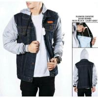 ราคา COD Boy Hoodie Jackets Bination Denim Casual Men S Jackets Bination Jeans Jackets Men S Hoodies Denim Jackets (16544771086)