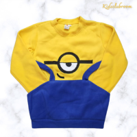 ราคา เสื้อกันหนาวเด็ก ปักมินเนี่ยน คิตตี้ ผ้าสำลี (10644526132)