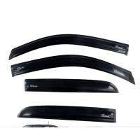 ราคา กันสาดประตู กันแดด กันแมลง คิ้วกันสาด รุ่น เชฟโรเลต โคโรลาโด CHEVROLET COLORADO ปี 2012 2017 สีดำเงา โลโก้ขาว 4 ชิ้น (561592063)